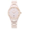 Xylys Swiss Analog with Date Pink Ceramic Strap and Dial Watch For Women - image number 1
