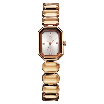 Vyb Celeste By Fastrack Quartz Analog Silver Dial Metal Strap Watch For Girls