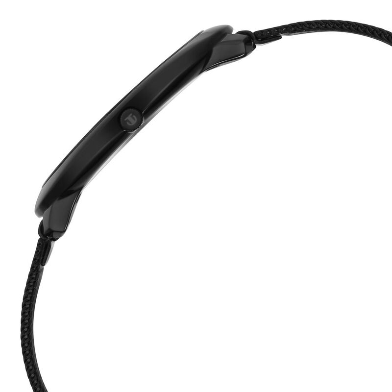 Buy Online Titan Edge Black Dial Analog Stainless Steel Strap Watch for