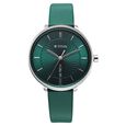 Titan Neo Analog with Day and Date Green Dial Green Color Leather Strap Watch For Women - image number 0