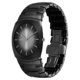 Titan Edge Fumage Quartz Analog Black Dial Black Ceramic Strap Watch For Men - image number 5