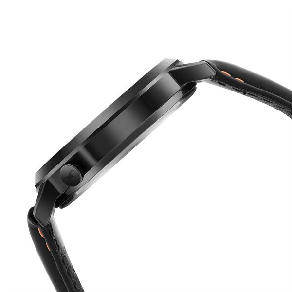 Fastrack MetaWe Quartz Analog Black Dial Leather Strap Watch For Guys - image number 3