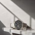 Titan Quartz Multifunction Silver Dial Stainless Steel Strap Watch for Men