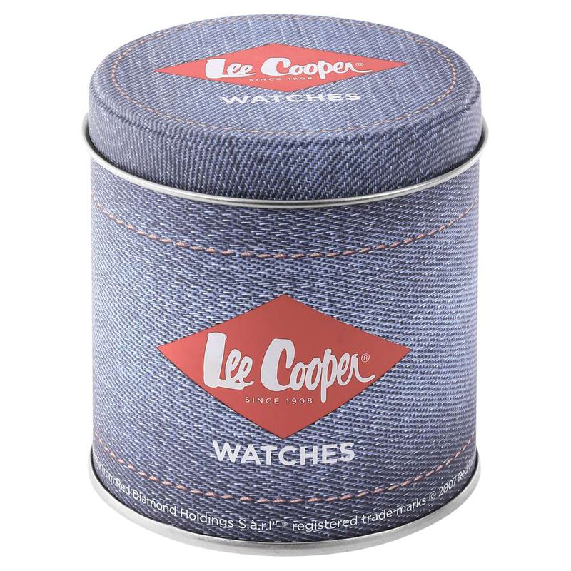 Lee Cooper Quartz Multifunction Black Dial Stainless Steel Strap Watch for Men - image number 5