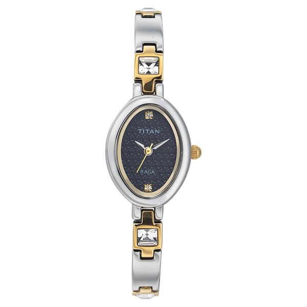 Titan Quartz Analog with Date Black Dial Watch for Women - image number 0