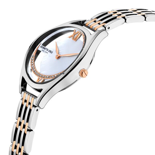 Kenneth Cole Quartz Analog White Dial Stainless Steel Strap Watch for Women - image number 1