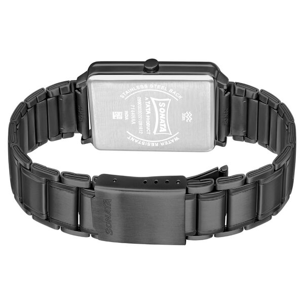 Sonata Quartz Analog Stainless Steel Strap Watch for Men - image number 3