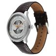 Titan Stellar Analog with Dual Moon Phase and Silver Dial Brown Leather Strap Watch for Men - image number 4