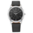 Titan Karishma Zing Quartz Analog Black Dial Leather Strap Watch for Men - image number 0