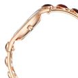 Titan Raga New You Quartz Analog Mother Of Pearl Dial Garnet stone bi-metal Strap Watch for Women - image number 4