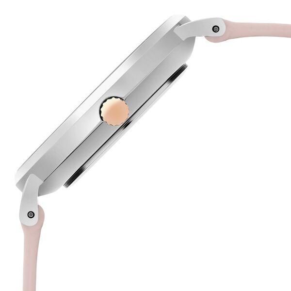 Coach Quartz Analog White Dial Leather Strap Watch for Women - image number 3