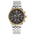 Titan Men's Metropolitan Luxe: Multifunction Anthracite Dial with Two-Tone Stainless Steel Bracelet Watch - image number 0