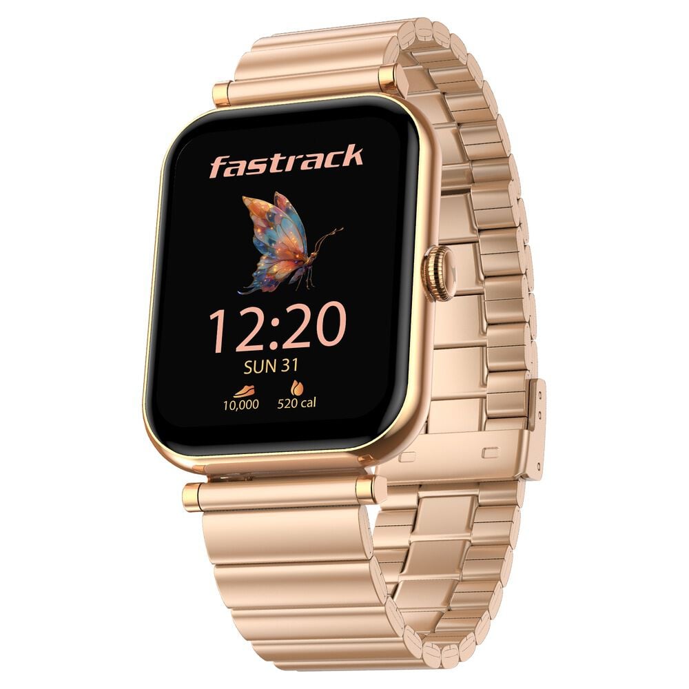 Fastrack Noir Charm Women Smartwatch 1.65" inch AMOLED Display, AI Watchface & AI Chat, Functional Crown, HRM, IP68-picture-25