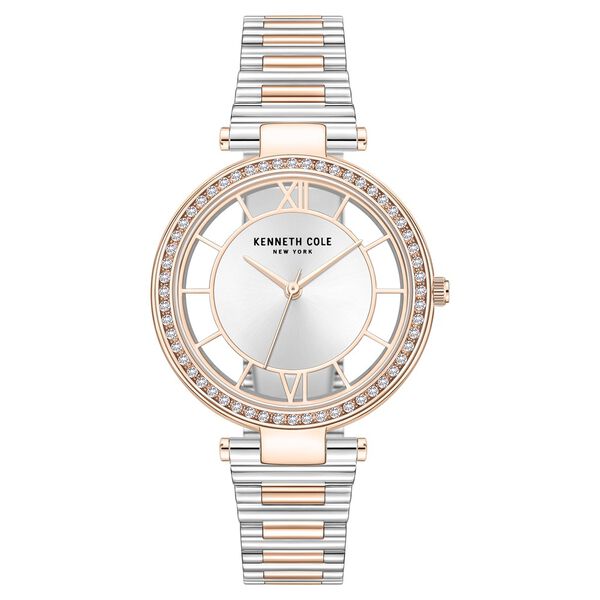 Kenneth Cole Quartz Analog Silver Dial Stainless Steel Strap Watch for Women - image number 0
