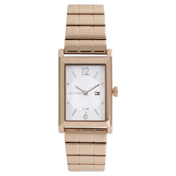 Tommy Hilfiger Quartz Analog Silver Dial Stainless Steel Strap Watch for Women