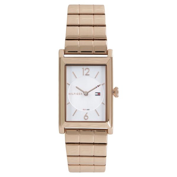 Tommy Hilfiger Quartz Analog Silver Dial Stainless Steel Strap Watch for Women - image number 0