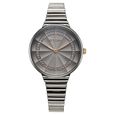 Titan Aura Quartz Analog Rose Gold Dial Stainless Steel Strap Watch for Women