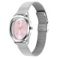 Fastrack Vyb Runway Quartz Analog Silver Dial Stainless Steel Strap Watch For Girls - image number 3
