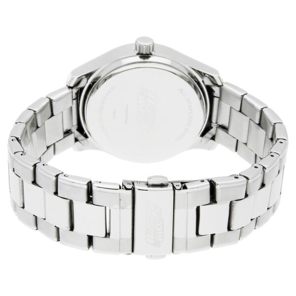 Titan Octane Silver Dial Quartz Multifunction Stainless Steel Strap Watch for Men - image number 3
