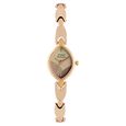 Titan Quartz Analog Rose Gold Dial Metal Strap Watch for Women