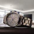 Titan Neo Splash Quartz Multifunction Anthracite Dial Stainless Steel Strap Watch for Men - image number 2
