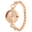 Titan Raga Viva Quartz Analog with Day and Date Rose Gold Dial Two Toned Metal Strap Watch For Women - image number 3