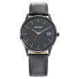 Titan Neo Beige Dial Analog with Date Leather Strap watch for Men