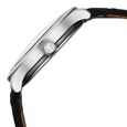 Titan Stellar Analog with Dual Moon Phase and Silver Dial Brown Leather Strap Watch for Men - image number 5
