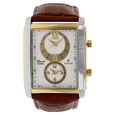 Titan Octane White Dial Analog Leather Strap watch for Men