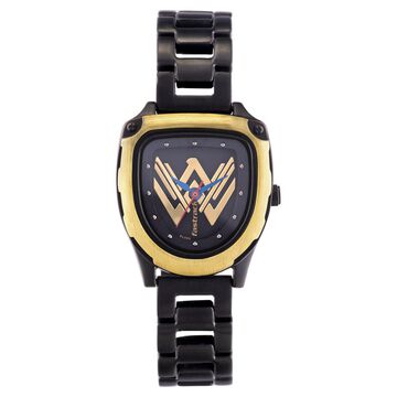 Fastrack Wonder Woman Quartz Analog Black Dial Metal Strap Watch for Girls