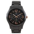 Titan Ceramic Black Dial Quartz Multifunction Ceramic Strap Watch for Men