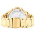 Tommy Hilfiger Black Dial Golden Colour Stainless Steel Strap Watch for Men - image number 2