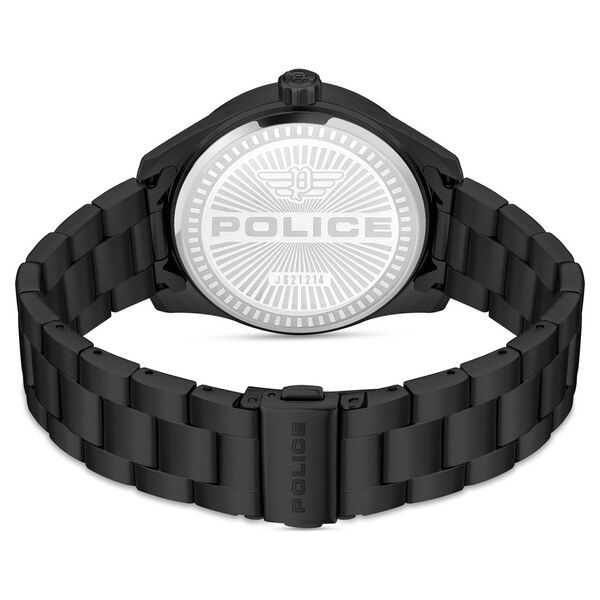 Police Quartz Multifunction Yellow Dial Stainless Steel Strap Watch for Men - image number 2