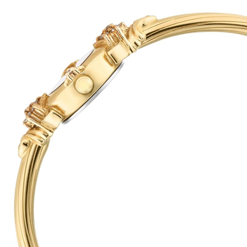 Titan Nebula Quartz Analog 18 Karat Solid Gold Watch for Women - image number 3