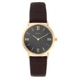 Titan Nebula Vintage 18k Gold Analog Leather Strap Watch For Men - image number 0