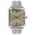 Titan Quartz Analog with Day and Date Black Dial Stainless Steel Strap Watch for Men
