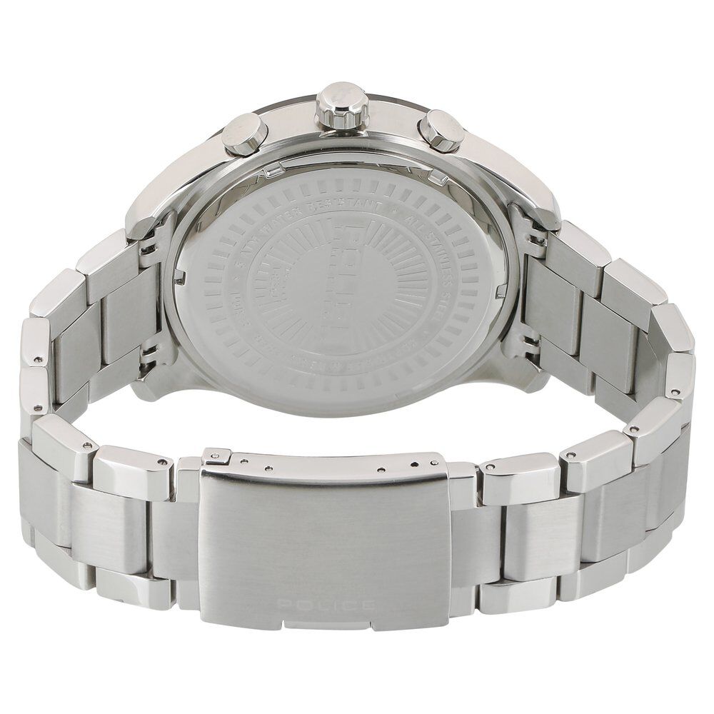 Buy Online Police Quartz Multifunction Black Dial Metal Strap Watch for Men ncpl14836jstb02m Titan