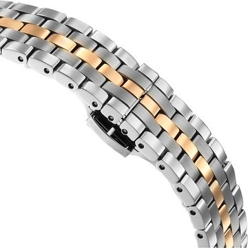 Xylys Swiss Quartz Blue Dial Silver Stainless Steel Strap Watch For Women