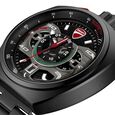 Ducati Quartz Chronograph Black Dial Black Stainless Steel Strap Watch For Men - image number 3