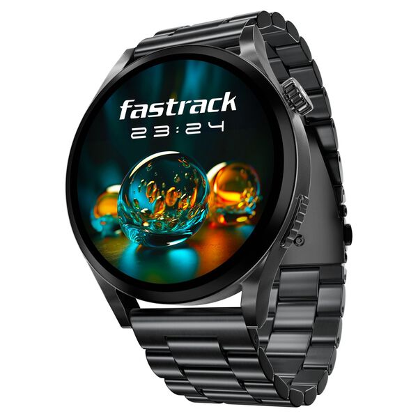 Fastrack Radiant FX4 Premium Metal Smartwatch with 3.8 cm EdgeX AMOLED Display, Functional Crown - image number 0