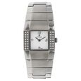 Titan Quartz Analog White Dial Metal Strap Watch for Women