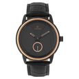 Titan Xerxes Desai Quartz Analog Black Dial Leather Strap Unisex Watch - image number 1