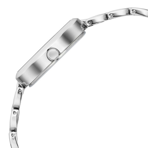 Titan Karishma White Dial Analog Metal Strap Watch for Women - image number 3