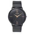 Poze by Sonata Quartz Analog Blue Dial Leather Strap Watch for Men
