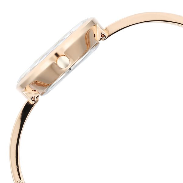 Titan Raga Showstopper Quartz Analog Silver Dial Rose Gold Metal Strap Watch For Women - image number 3