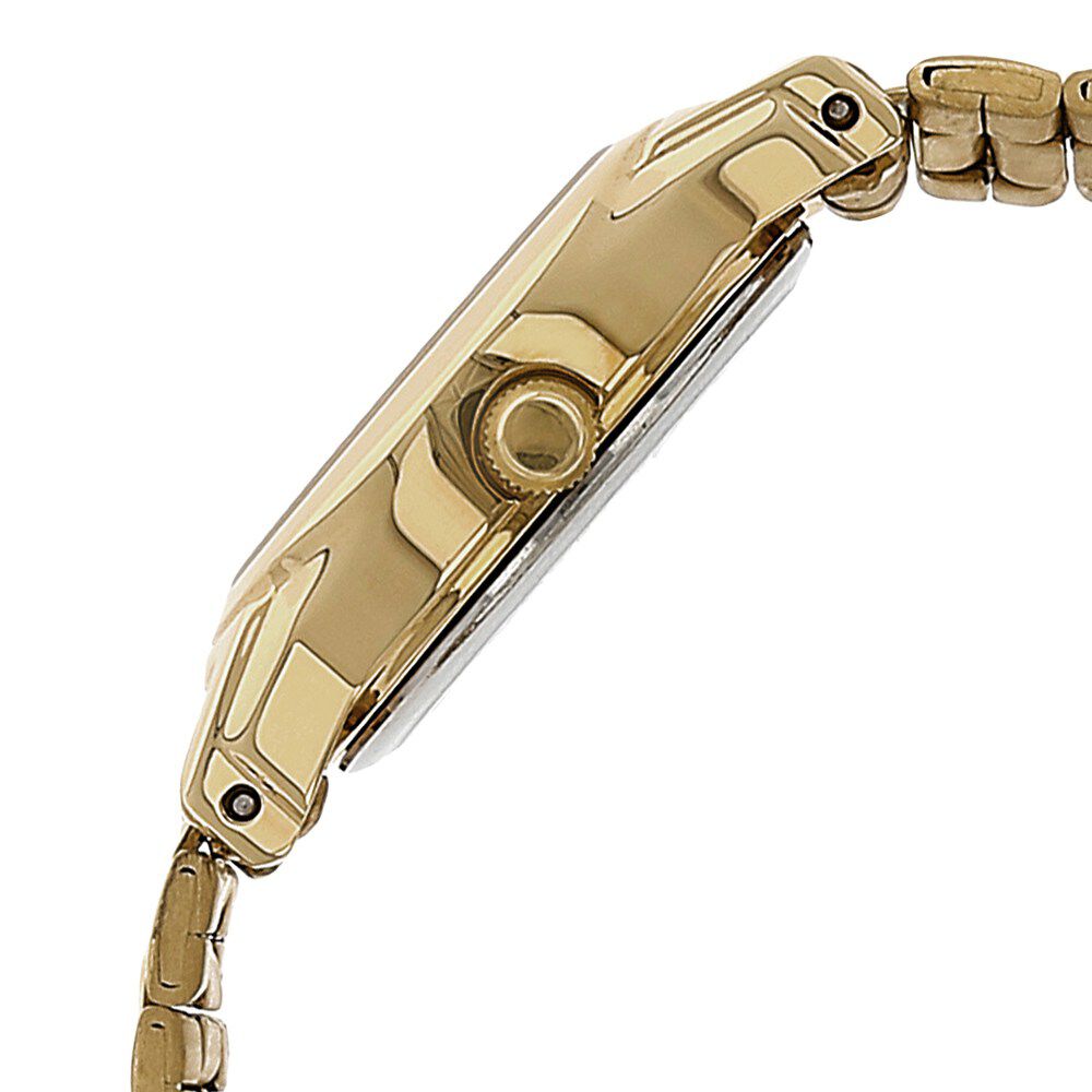 Buy Online Titan Quartz Analog Champagne Dial Stainless Steel Strap Watch for Women nk2401ym02 Titan