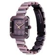 Glitz Purple Dial Metal & Plastic Strap Watch for Women - image number 3
