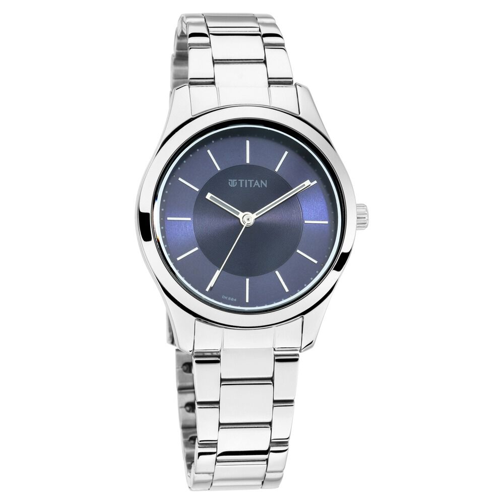 Titan analog blue top dial women's watch