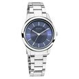 Titan Quartz Analog White Dial Leather Strap Watch for Women