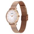 Sonata Eternia Quartz Analog Pink Dial Metal Strap Watch For Women - image number 1